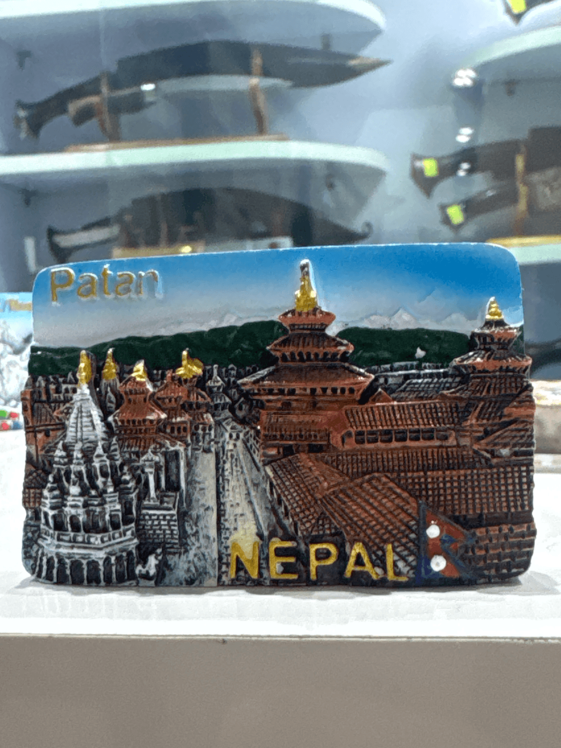 Patan Nepal Fridge Magnet